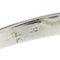 Bague 54 Bague halo en or blanc avec saphir et diamants 58 Facettes 41749