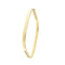 Bracelet Bracelet rigide maille gourmette en or jaune 58 Facettes 40196