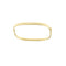 Bracelet Bracelet rigide maille gourmette en or jaune 58 Facettes 40196