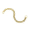Bracelet Bracelet maille panthère en or jaune 58 Facettes 38379