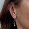 Boucles d'oreilles Dodo - Boucles d'oreilles créoles en or jaune, tortue et étoile 58 Facettes 41065