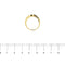 Bague 56 Bague rivière en or blanc et jaune avec diamants 0,62 ct 58 Facettes 29203