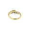 Bague 56 Bague rivière en or blanc et jaune avec diamants 0,62 ct 58 Facettes 29203