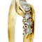 Bague 56 Bague rivière en or blanc et jaune avec diamants 0,62 ct 58 Facettes 29203