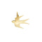 Pendentif Dodo - Pendentif hirondelle en or jaune 58 Facettes 38844