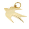 Pendentif Dodo - Pendentif hirondelle en or jaune 58 Facettes 38844