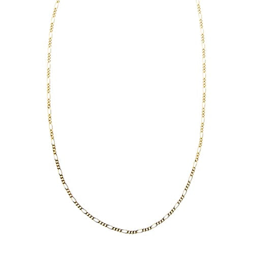 Collier Collier maille Figaro en or jaune 58 Facettes 41032