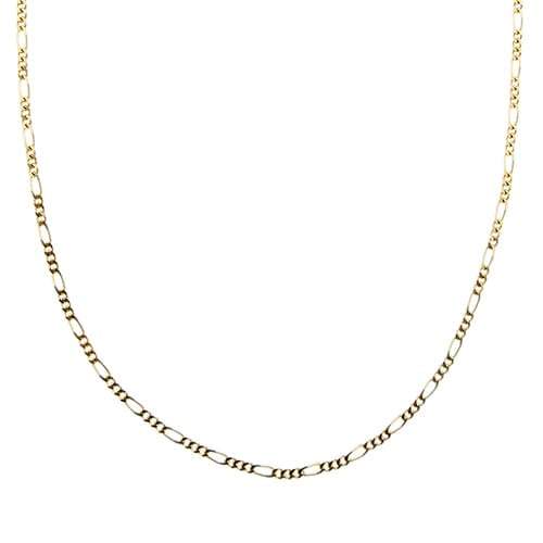 Collier Collier maille Figaro en or jaune 58 Facettes 41032