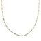 Collier Collier maille Figaro en or jaune 58 Facettes 41032