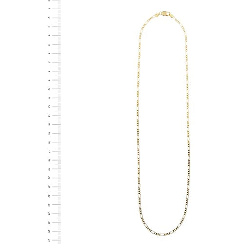 Collier Collier maille Figaro en or jaune 58 Facettes 41032