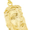 Pendentif Pendentif visage de Jésus en or jaune 58 Facettes 39823