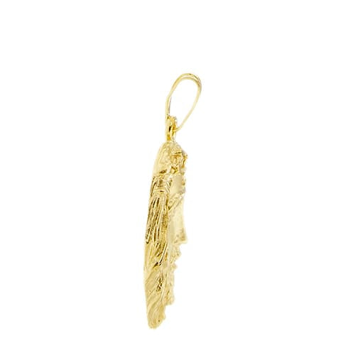 Pendentif Pendentif visage de Jésus en or jaune 58 Facettes 39823