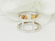 Bague 50 Toi et Moi - Bague en or blanc, saphirs et diamants 58 Facettes 33784