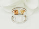 Bague 50 Toi et Moi - Bague en or blanc, saphirs et diamants 58 Facettes 33784