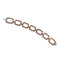Bracelet Bracelet en or rose et blanc, rubis et diamants noirs 58 Facettes G3958