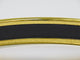 Bracelet Hermès - Bracelet en métal plaqué or et émail 58 Facettes g0dpkzh892