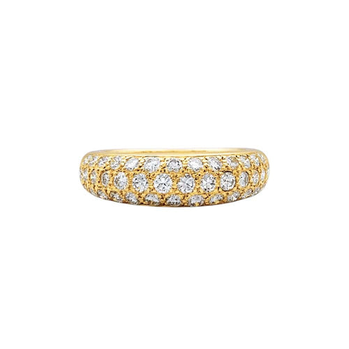 Bague 53 Cartier Mimi - Bague en or jaune et diamants 58 Facettes 35685