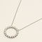 Tiffany & Co Open Circle - Collier en platine et diamants 58 Facettes