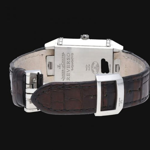 Montre Jaeger-LeCoultre Reverso Squadra Lady Duetto - Montre en acier 58 Facettes MT46840