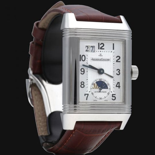 Montre Jaeger-LeCoultre Grande Reverso - Montre en acier 58 Facettes MT46853