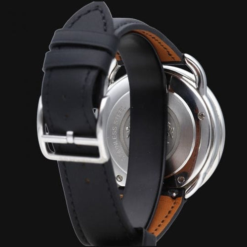 Montre Hermès Arceau - Montre chronographe en acier 58 Facettes MT46090