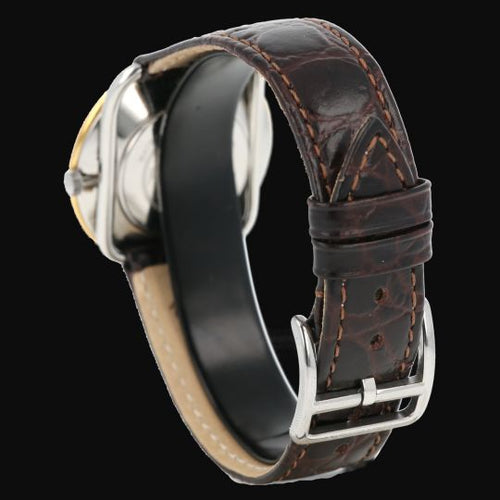 Montre Hermès Arceau - Montre chronographe en acier 58 Facettes MT46109