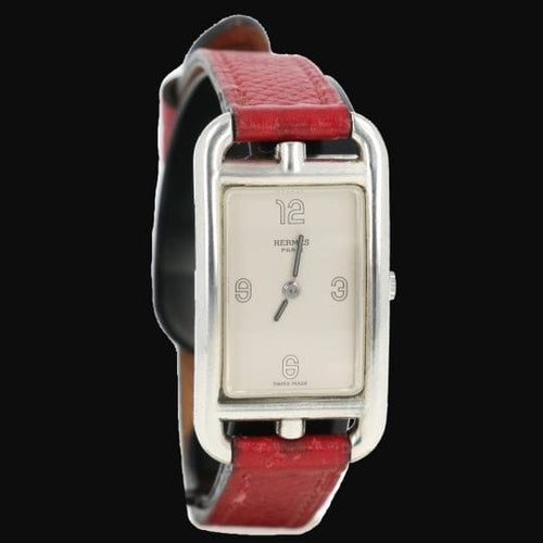Montre Hermès Nantucket - Montre en acier 58 Facettes MT46952