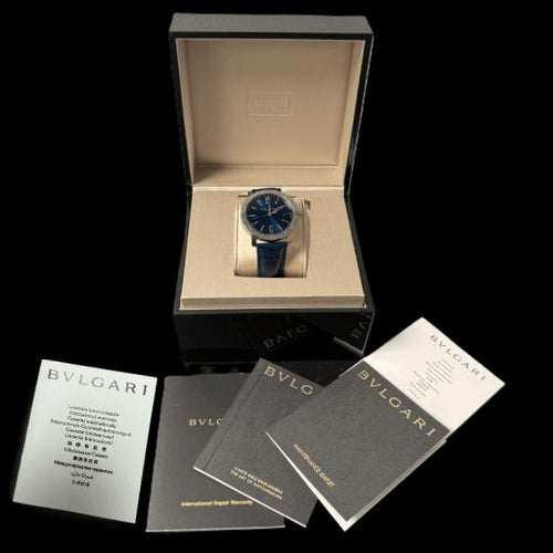 Montre Bulgari Solotempo - Montre en acier 58 Facettes MT46054