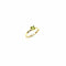 Bague 54 Bague solitaire en or jaune et péridot 58 Facettes Z1351914
