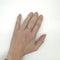 Bague 57 Bague bicolore en or jaune, platine et diamants 58 Facettes Z15B51755