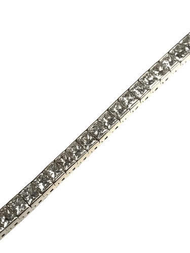 Bracelet Bracelet tennis rivière en or blanc et diamants 8,50 ct 58 Facettes BO/260187