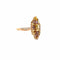 Bague 58 Bague cocktail en or rose et diamants naturels de couleur 58 Facettes Bague -0050