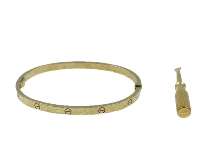 Bracelet Cartier Love - Bracelet petit modèle en or jaune 58 Facettes jnci63