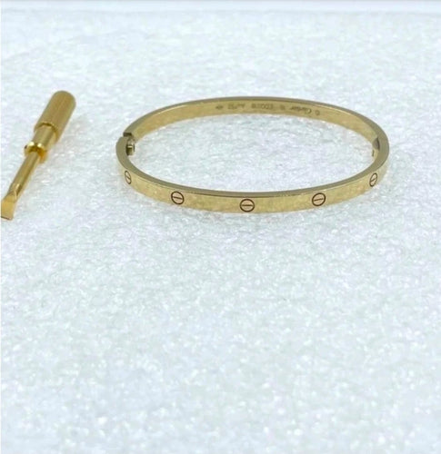Bracelet Cartier Love - Bracelet petit modèle en or jaune 58 Facettes jnci63