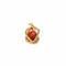 Pendentif Pendentif cage en or jaune et corail 58 Facettes LMB-224