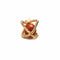 Pendentif Pendentif cage en or jaune et corail 58 Facettes LMB-224