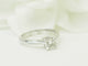 Bague 54 Solitaire - Bague en or blanc et diamant 58 Facettes 18829