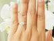 Bague 55 Solitaire - Bague en or blanc et diamant 0,94 ct 58 Facettes 28282
