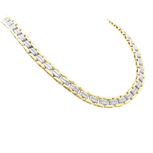 Collier Mauboussin - Collier vintage en or jaune et or blanc 58 Facettes 35730