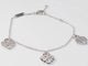 Bracelet Poiray Cœur Entrelacé - Bracelet en or blanc 58 Facettes 32973