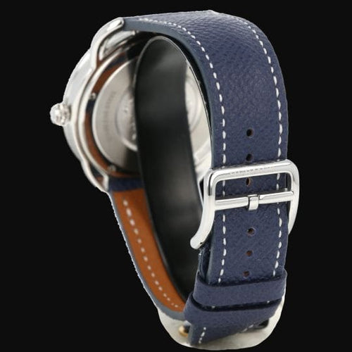 Montre Hermès Arceau - Montre automatique en acier 58 Facettes MT46110