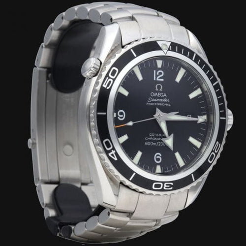Montre Omega Seamaster Planet Ocean - Montre en acier 58 Facettes MT46264