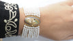 Bracelet Bracelet ancien 9 rangs en or jaune et perles de culture 58 Facettes 29041