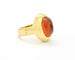Bague 57 Pomellato - Bague en or jaune et quartz citrine 58 Facettes 154T21_M