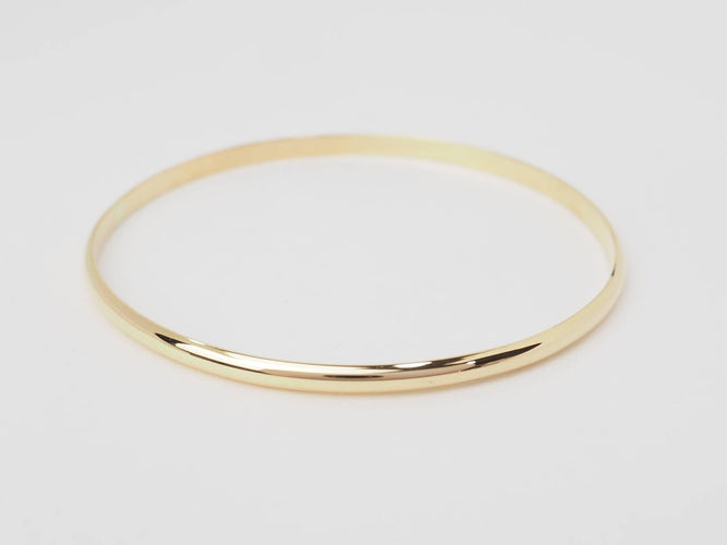 Bracelet Bracelet demi-jonc en or jaune 58 Facettes F5025
