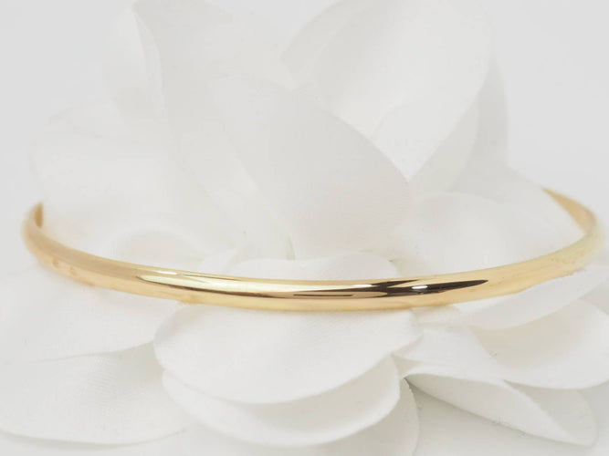 Bracelet Bracelet demi-jonc en or jaune 58 Facettes F5025