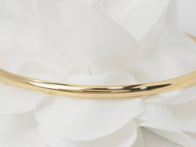 Bracelet Bracelet demi-jonc en or jaune 58 Facettes F5025