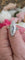 Bague 54.5 Bague navette en or blanc, aigue-marine et diamants 58 Facettes 1