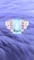 Bague 54 Bague en or gris 18 carats, aigue-marine, saphirs roses et diamants 58 Facettes B396