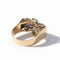 Bague 56 Bague Tank en or rose et diamants 58 Facettes 1.0001250/1